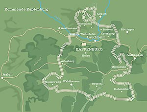 Karte Kommende
